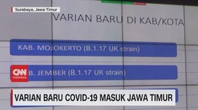 VIDEO: Varian Baru Covid-19 Masuk Jawa Timur