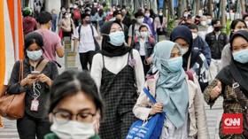 FOTO: Aktivitas Normal di Jakarta Setelah Libur Lebaran