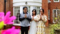 7 Potret Armand Maulana & Dewi Gita Rayakan Lebaran di London Inggris