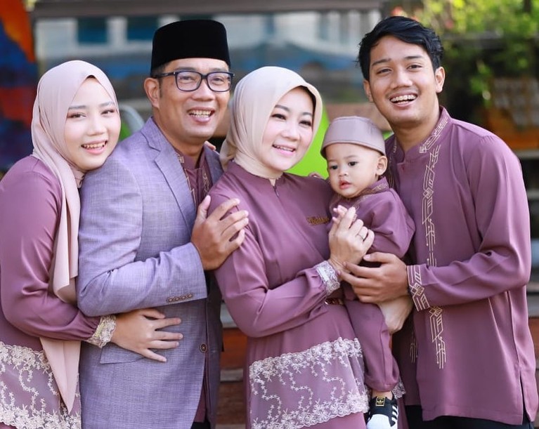 Istri dan anak Ridwan Kamil