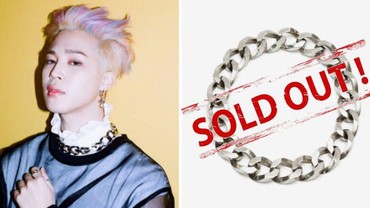 Kalung Rp13 Juta yang Dipakai Jimin BTS di Teaser 'Butter' Ludes Terjual