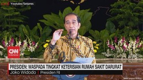 VIDEO: Presiden: Waspada Tingkat Keterisian RS Darurat