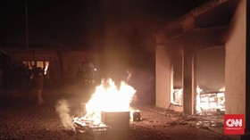 Kronologi Polsek Candipuro Lampung Dibakar Warga