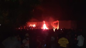 Polisi Resmi Tetapkan 10 Tersangka Pembakar Polsek Candipuro