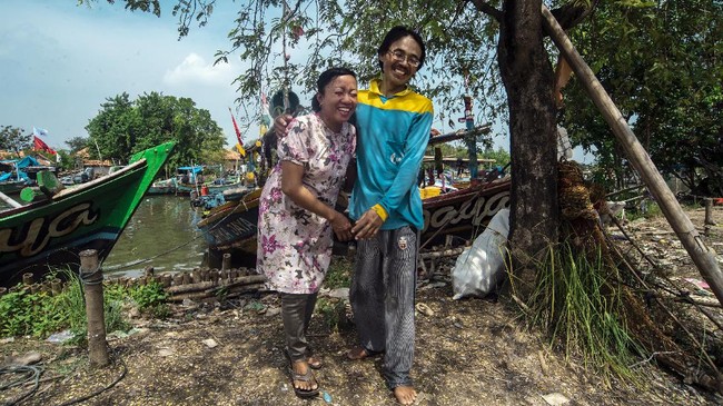 FOTO: Mengarungi Lautan demi Bisa Mudik Lebaran
