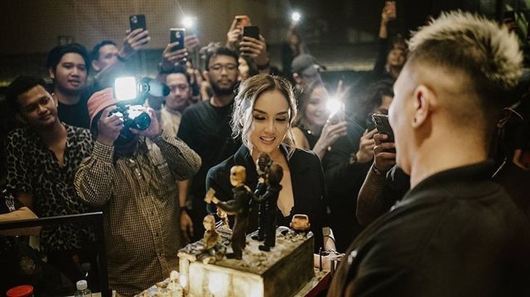 Sara Wijayanto Perayaan Hari Ulang Tahun Sara Wijayanto yang ke 42.