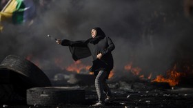 FOTO: Bara Perjuangan Lawan Israel Merembet ke Tepi Barat