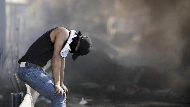 FOTO: Bara Perjuangan Lawan Israel Merembet ke Tepi Barat