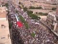 VIDEO: Aksi Solidaritas Warga Yaman Untuk Palestina