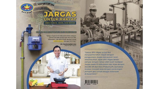Bertepatan dengan hari jadi ke-18, BPH Migas menerbitkan buku bertajuk Jargas untuk Rakyat lebih murah aman dan bersih.