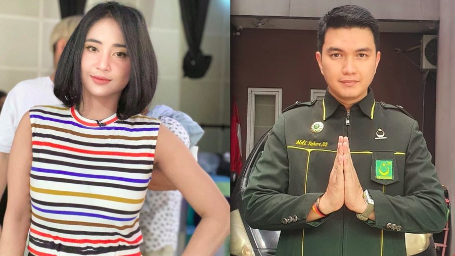 Dewi Perssik dan Aldi Taher