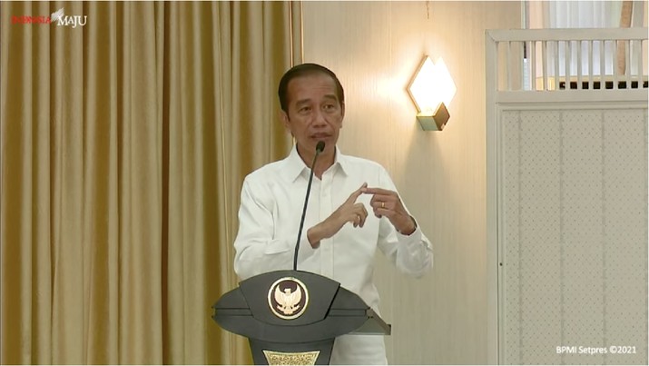 foto/ Pengarahan Presiden RI kepada Forkopimda Se-Provinsi Riau, Pekanbaru, 19 Mei 2021/ Youtube : Setpres foto/ Pengarahan Presiden RI kepada Forkopimda Se-Provinsi Riau, Pekanbaru, 19 Mei 2021/ Youtube : Setpres