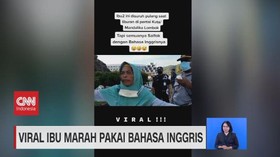 VIDEO: Viral Ibu-Ibu Marah Pakai Bahasa Inggris