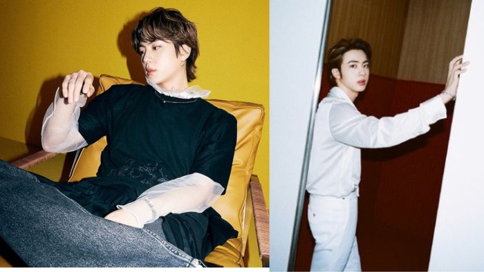 (Jin) Isi liriknya juga akan ringan dan menyenangkan seperti lagu Dynamite / foto: instagram.com/bts.bighitofficial