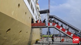 Ribuan Pemudik Padati Pelabuhan Makassar Sepekan Terakhir