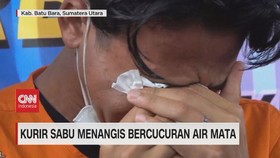 VIDEO: Kurir Sabu Menangis Bercucuran Air Mata