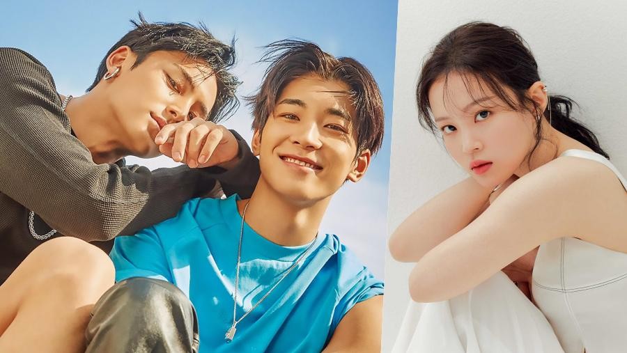 Mingyu dan Wonwoo SEVENTEEN serta Lee Hi