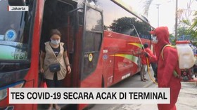 VIDEO: Tes Covid-19 Secara Acak di Terminal