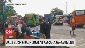 VIDEO: Arus Mudik & Balik Lebaran Pasca-Larangan Mudik