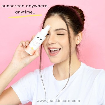 Joa Skin Refreshing Sun Mist, Solusi Mudah Re-Apply Sunscreen!