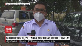 VIDEO: Sudah Divaksin, 21 Tenaga Kesehatan Positif Covid-19