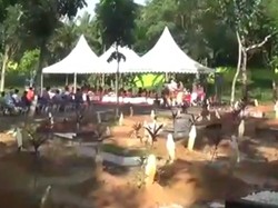 Momen Wali Kota Jambi Lantik 135 Pejabat di TPU Khusus COVID-19