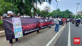 Aksi Palestina Nyalakan Suar, Polisi Minta Tak Ada Pembakaran