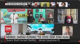 VIDEO: Menkes: Daerah Kurangi Tes Covid Demi Zona Hijau