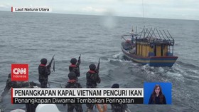 VIDEO: Penangkapan Kapal Vietnam Pencuri Ikan