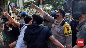 Diduga Singgung Kapolresta, Aksi Palestina di Solo Dibubarkan