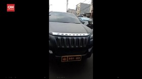 VIDEO: Polisi Amankan Mobil Pakai Pelat Dinas Polri Palsu