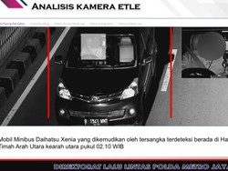Terekam e-TLE, Ini Tampang Pemobil Penabrak Pedagang Mi Ayam di Jl Sudirman