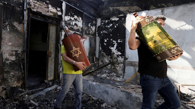 FOTO: Kehancuran Sisa Perang 11 Hari Israel-Palestina