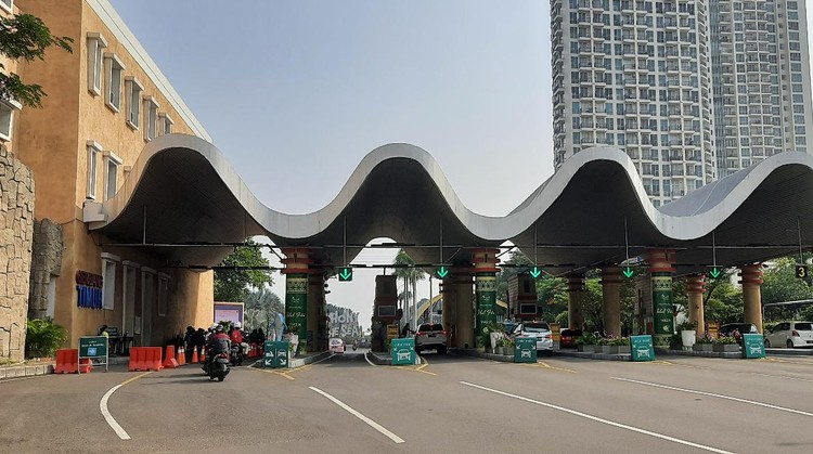 Suasana Ancol pukul 09.00 WIB, Sabtu (22/5/2021)