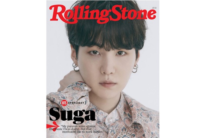Suga mengaku mengalami kesulitan tiap ditanya tentang bagaimana reaksi ARMY tentang hubungan asmara para member. Menurutnya, ARMY terdiri dari individu yang berbeda. Tentu saja reaksi ARMY akan berbeda / foto: rollingstone.com