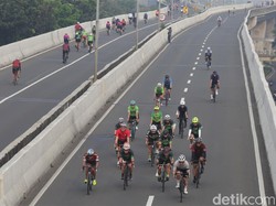 Jejak JLNT Kp Melayu: Diresmikan Jokowi, Kini Dilintasi Road Bike