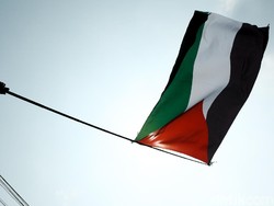 Panas Pendukung Israel dan Hamas di Stadion Sepakbola Iran
