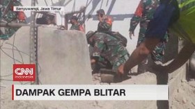 VIDEO: Dampak Gempa Blitar