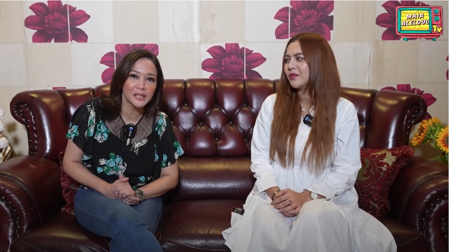 Maia Estianty dan Ratu Rizky Nabila