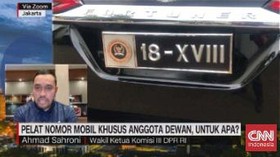 VIDEO: Pelat Nomor Khusus Anggota DPR