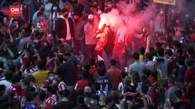 VIDEO: Ribuan Suporter Rayakan Atletico Juara Liga Spanyol