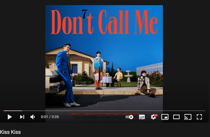 5. Kiss Kiss - 7th Album 'Don't Call Me' (2021) / foto: youtube.com/shinee