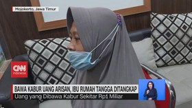VIDEO: Bawa Kabur Uang Arisan, Ibu Rumah Tangga Ditangkap