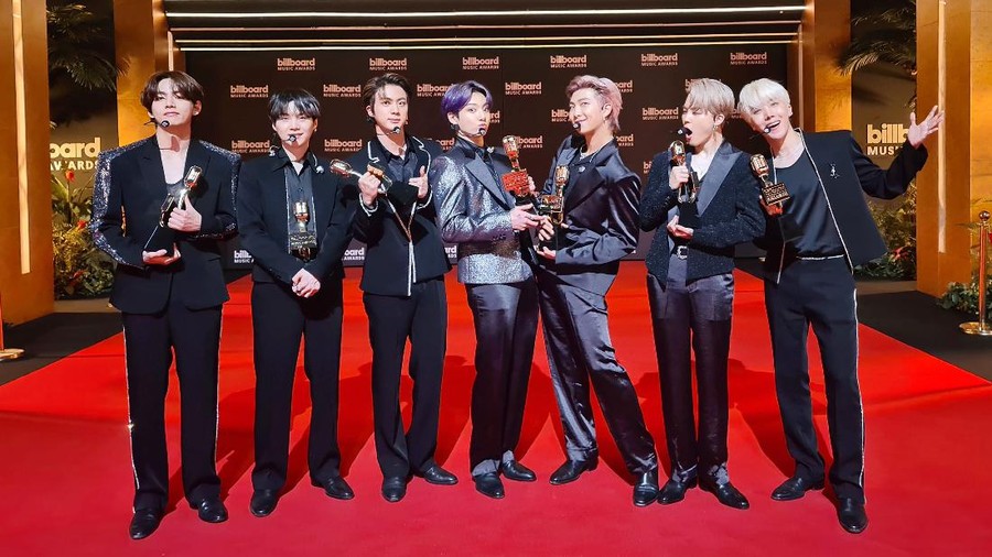 BTS Billboard Music Awards 2021