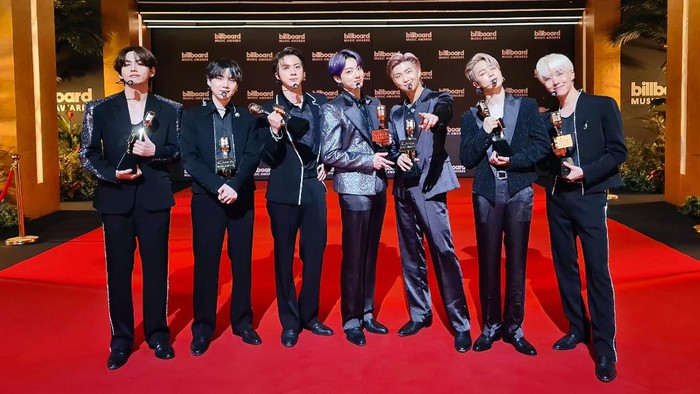 BTS Billboard Music Awards 2021