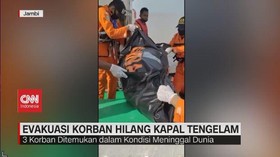 VIDEO: Evakuasi Korban Hilang Kapal Tengelam