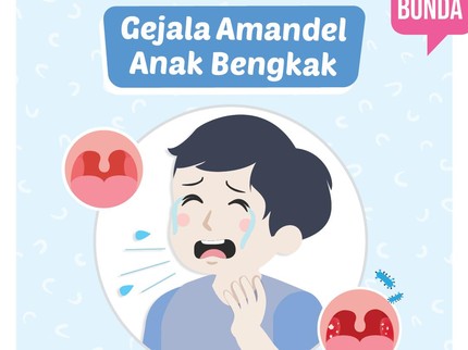 Gejala Amandel Anak Bengkak