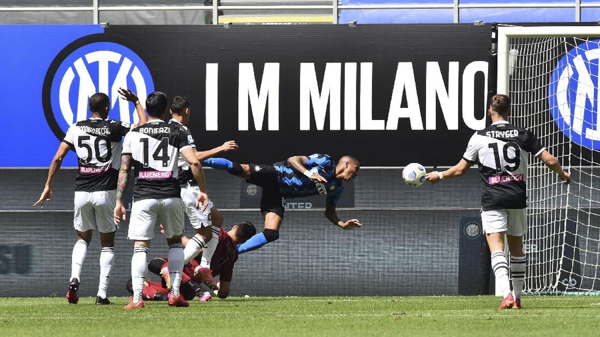 FOTO: Pesta Inter Milan Juara Liga Italia