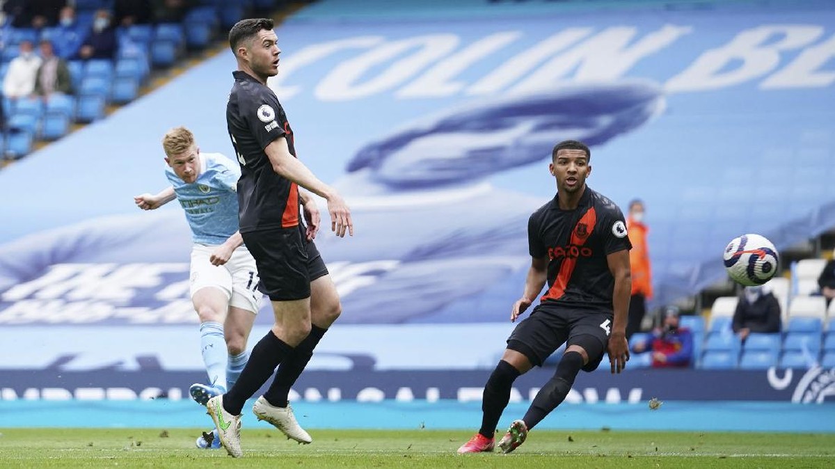 FOTO: Perpisahan Aguero di Pesta Juara Man City