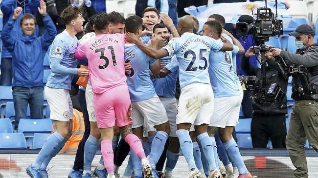 Man City players falter for Champions League final